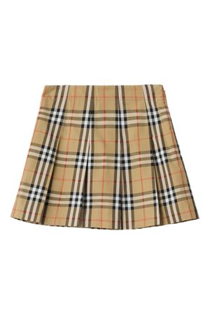 check cotton skirt BURBERRY KIDS | 8117155B9368